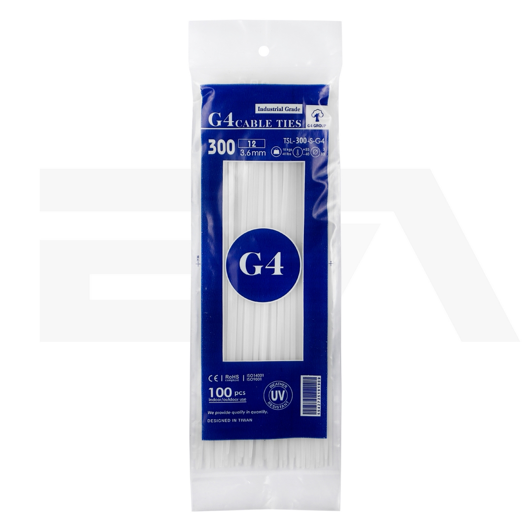 بست کمربندی جی فور مدل G4-300x3.6 بسته 100 عددی